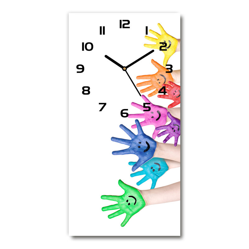 Jalyssa Glass Wall Clock