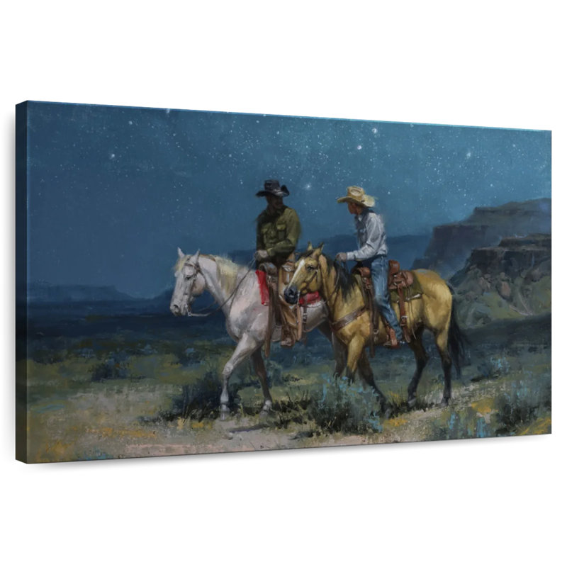 Lelar Night Riders, 32" H x 48" W