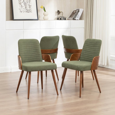 Ensemble de 4 chaises de salle à manger rembourrées Jamieson