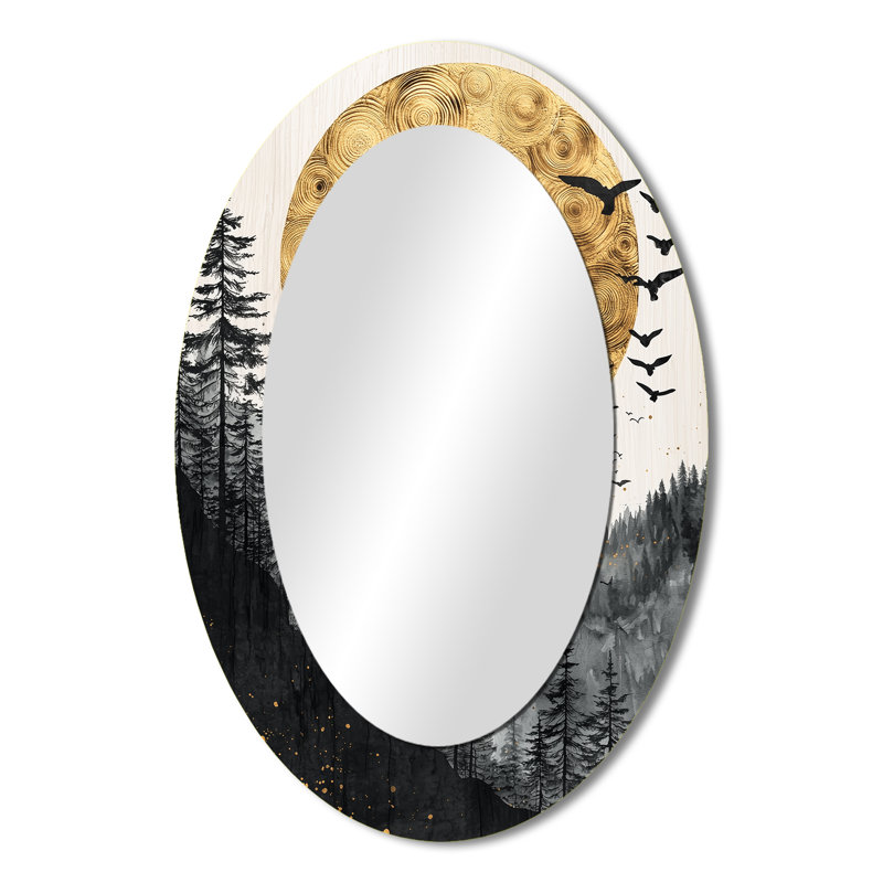 Miroir mural gothique, 36 po x 24 po