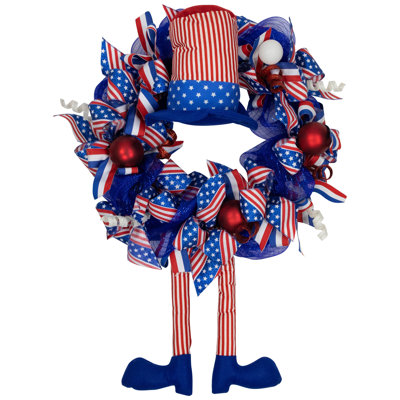 Faux Nylon 24'' Wreath