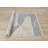 Horicon Geometric Blue Waves Textured High-Traffic Area Rug-1774006106