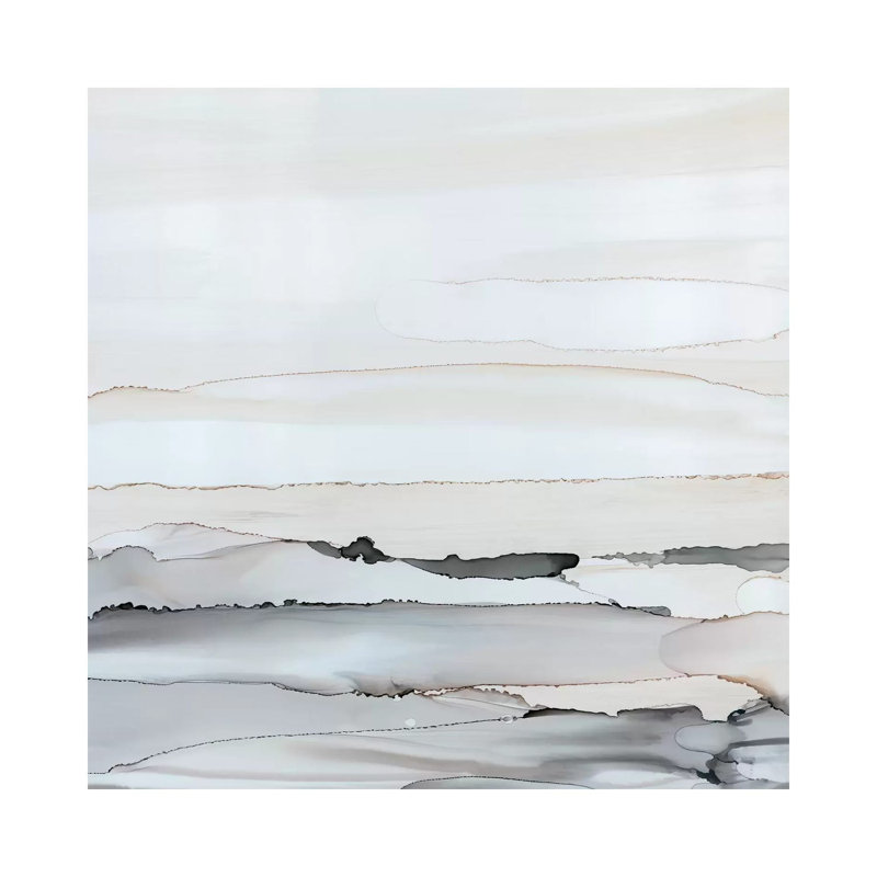 « Sunembrasshorizons I » par Carol Robinson, reproduction d’art, Pas de tapis, H 18 po x l 18 po x 1,5 po, Toile tendue
