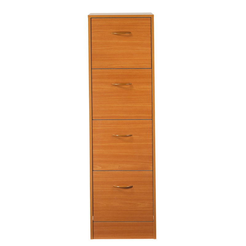 Caulkins 41.4cm Wide 4 -Drawer File Cabinet, Cherry