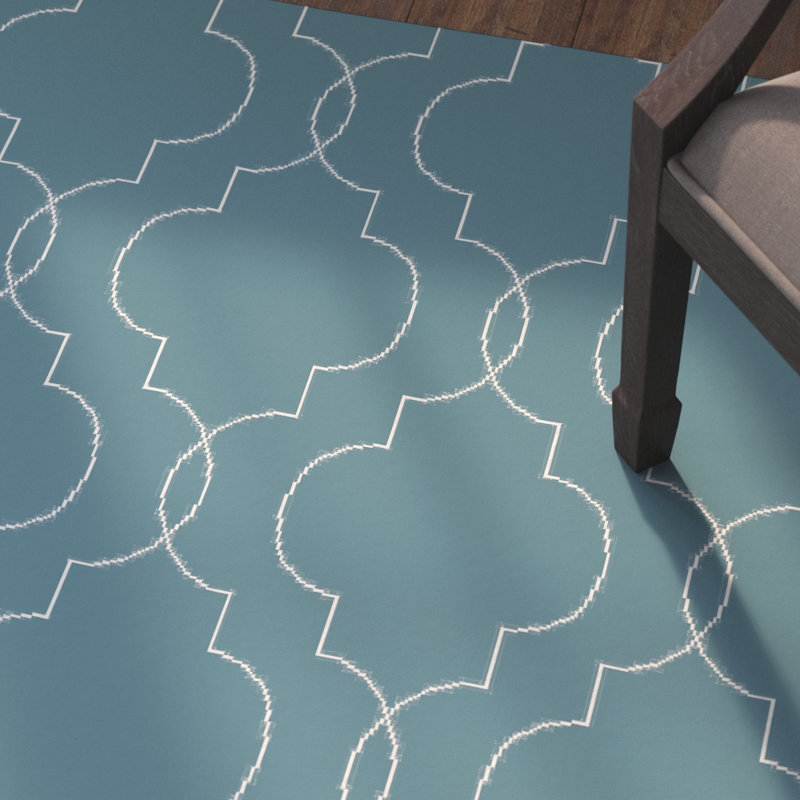 Freudenburg Wool Geometric Indoor Rug, Rectangle 9' x 13'