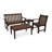 POLYWOOD Vineyard 4-Piece Bench Seating Set-29563468