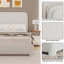 Ensemble de lit plateforme tapissier 3 pièces Bensu Boucle-2124061835-2124061844