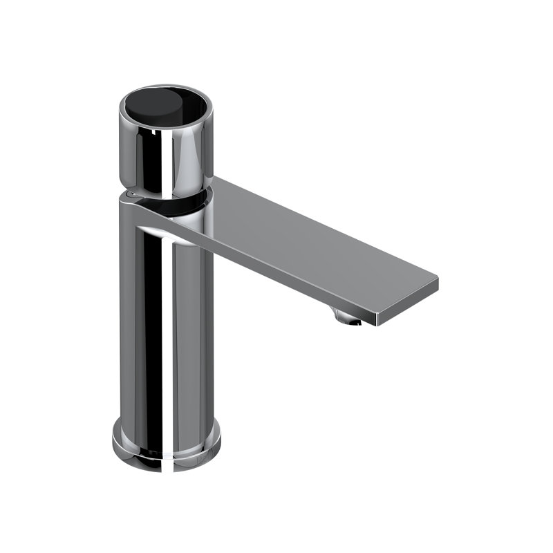 Eclissi Single Handle Lavatory Faucet, Polished Chrome/Matte Black