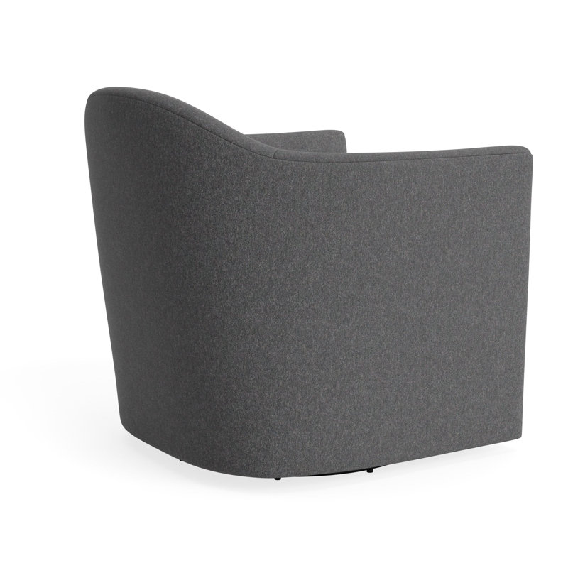 MTO - About Face Swivel Lounge Chair, Gabro Gray