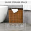 Bamboo Laundry Hamper with Handles