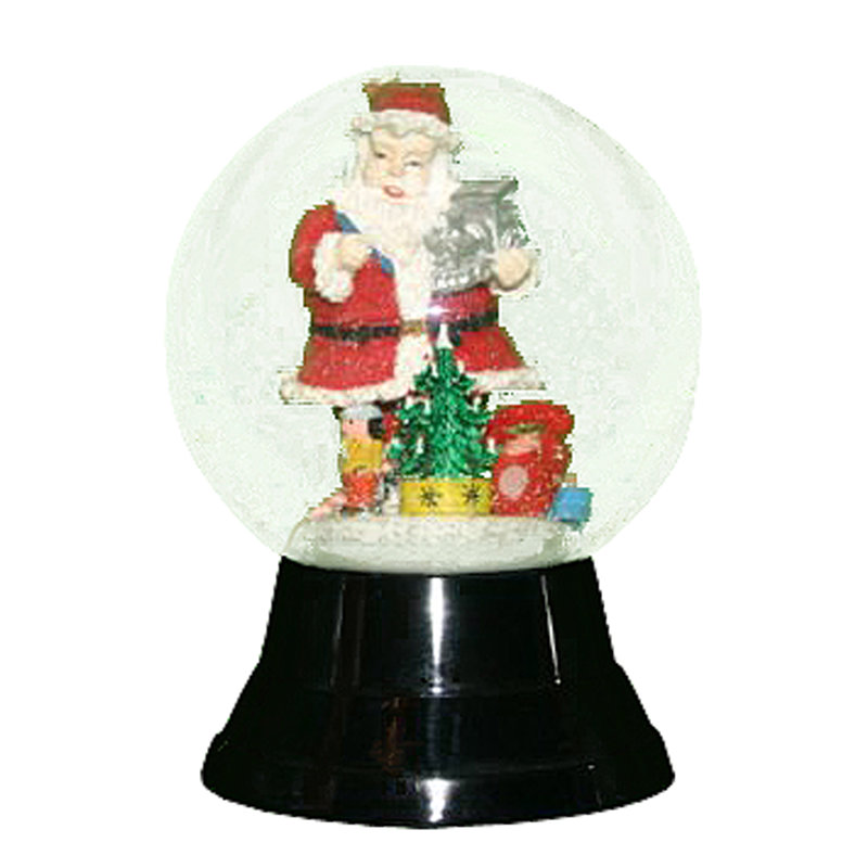 Perzy Large Santa Snow Globe