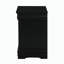 Table de chevet 2 tiroirs noire-808826515
