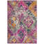 Tapis fuchsia à motif géométrique Felty-1016953616