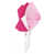 White/Candy Pink/Fuchsia