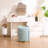 Juriana Metal Accent Stool Swivel Vanity Ottoman-1959941770