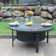 Hayler 36" W / 42" W Wood Burning Outdoor Fire Pit Table with Lid
