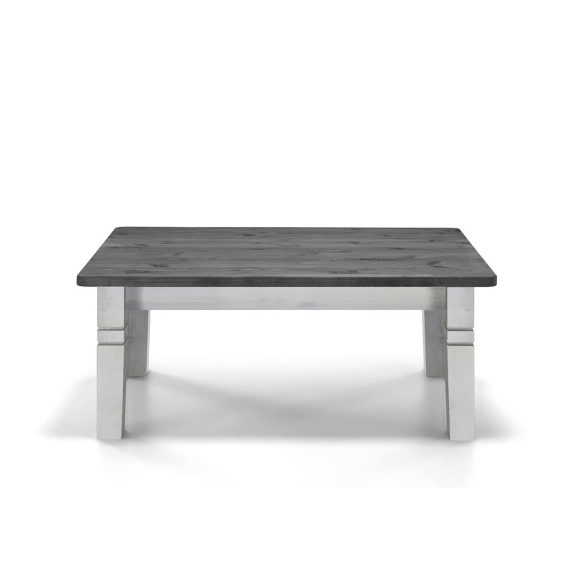 Polebridge Four Leg Coffee Table, Weiß/Grau