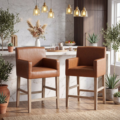 Tabouret en bois massif Alighiero