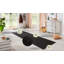 Nature Flatweave Black Rug-34926368