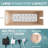 Wood Cable Management Box  Set Of Two  Large   Medium Cord Organizer Box Set To Hide Wires   Power Strips   Cable Storage Box   TV, Desk, Computer, Router Cord Organization White-103131358