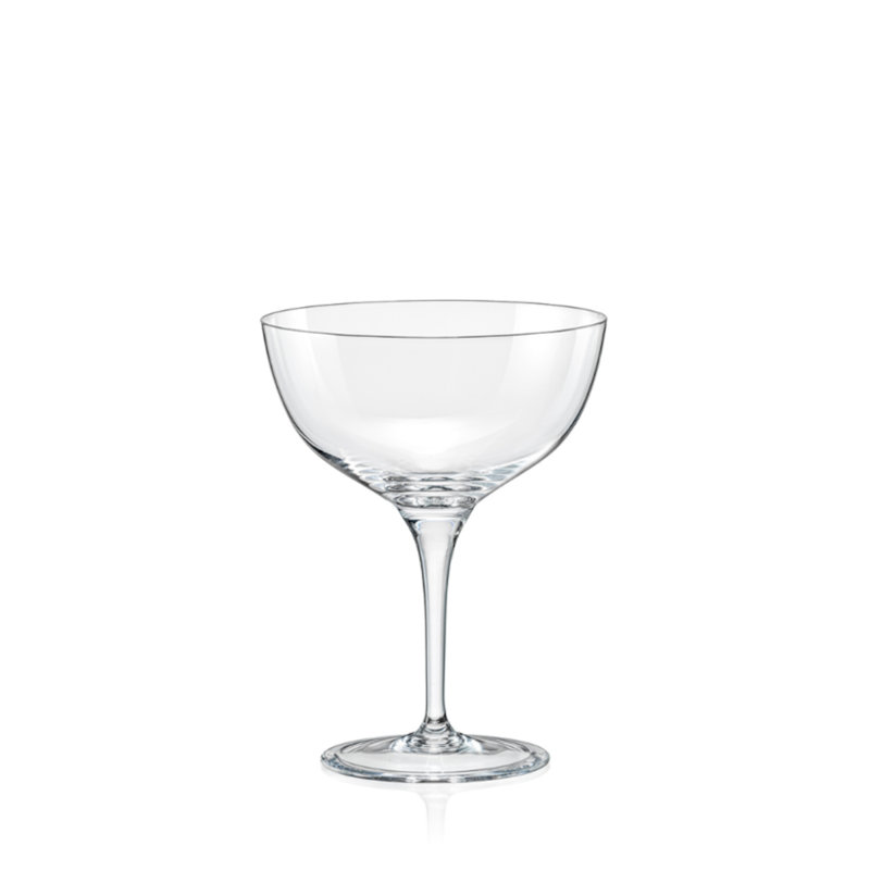 Shelva Crystal Champagne Saucers 210ml - Set of 6