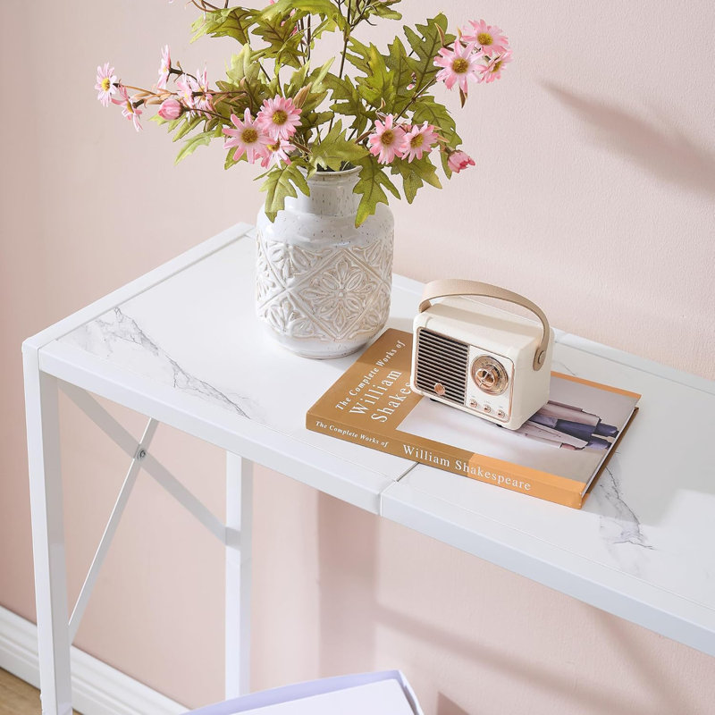 Console 41,8 po Jakobe, Blanc, Blanc