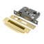 Polished Bronze 3" Euro Profile Sash Lock-111909992