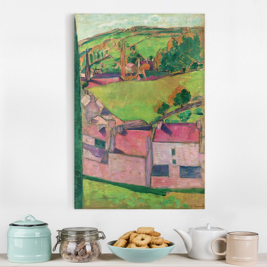 Leinwandbild Landschaft Von Pont-Aven von Emile Bernard