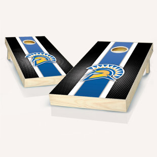 Slick Woody's Cornhole Co Solid Wood Foldable Cornhole Set