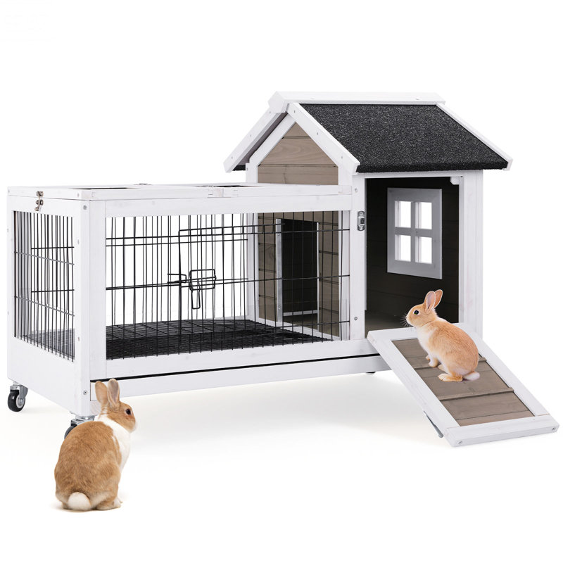 Cage à lapin résistante aux intempéries Gerno