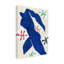 Art sur toile, petit dogue bolologien bleu-103103742