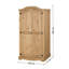Bridewell 2 Door Solid Wood Wardrobe-581914766