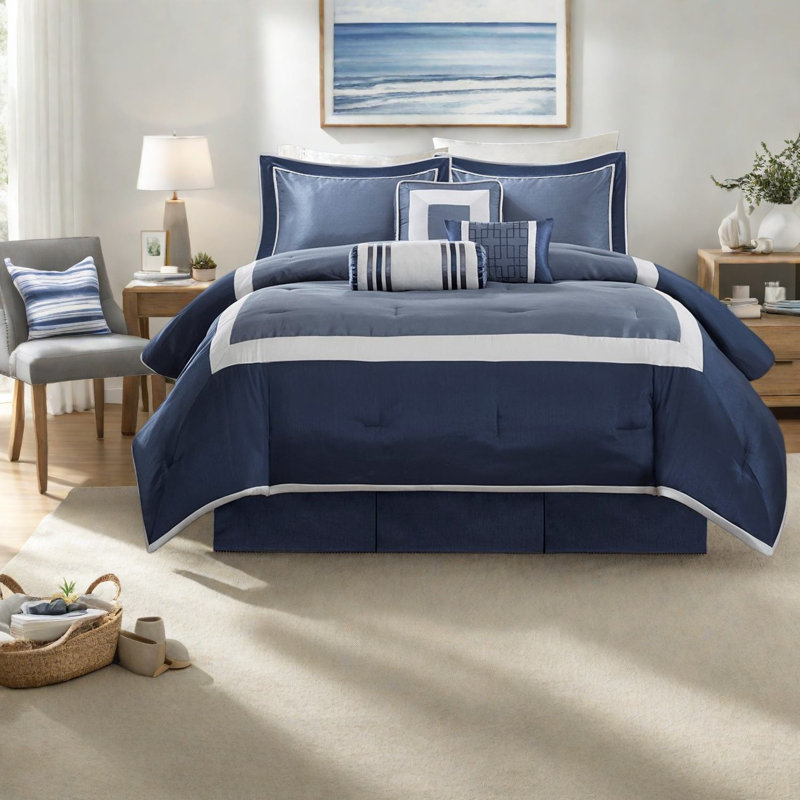 Premium Bedding Sets, Polyester Cal King Modern Hotel Style For Home