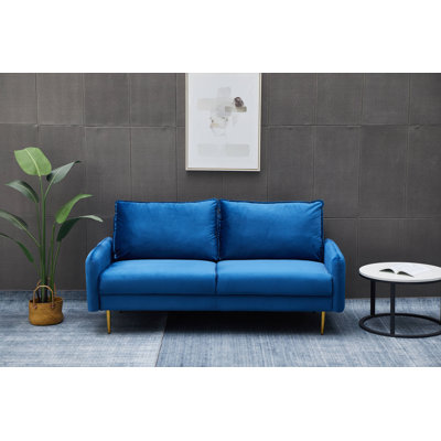 Emteas 57.3'' Velvet Loveseat
