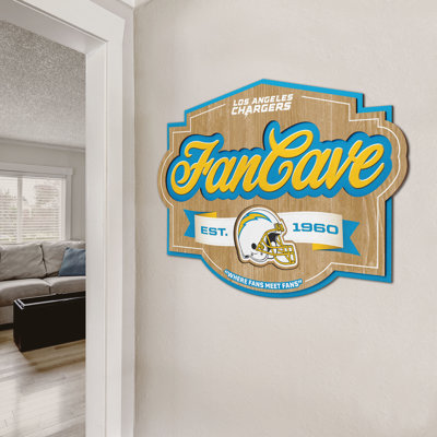 NFL Fan Cave Sign