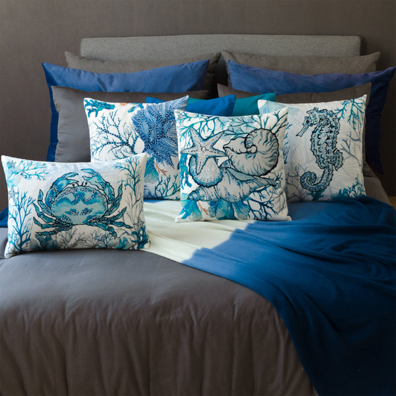 Ensemble de housse de coussin Ocean Coast