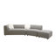 Canapé modulaire Portfino, gris