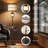 Keisha 63.5'' Black Traditional Floor Lamp