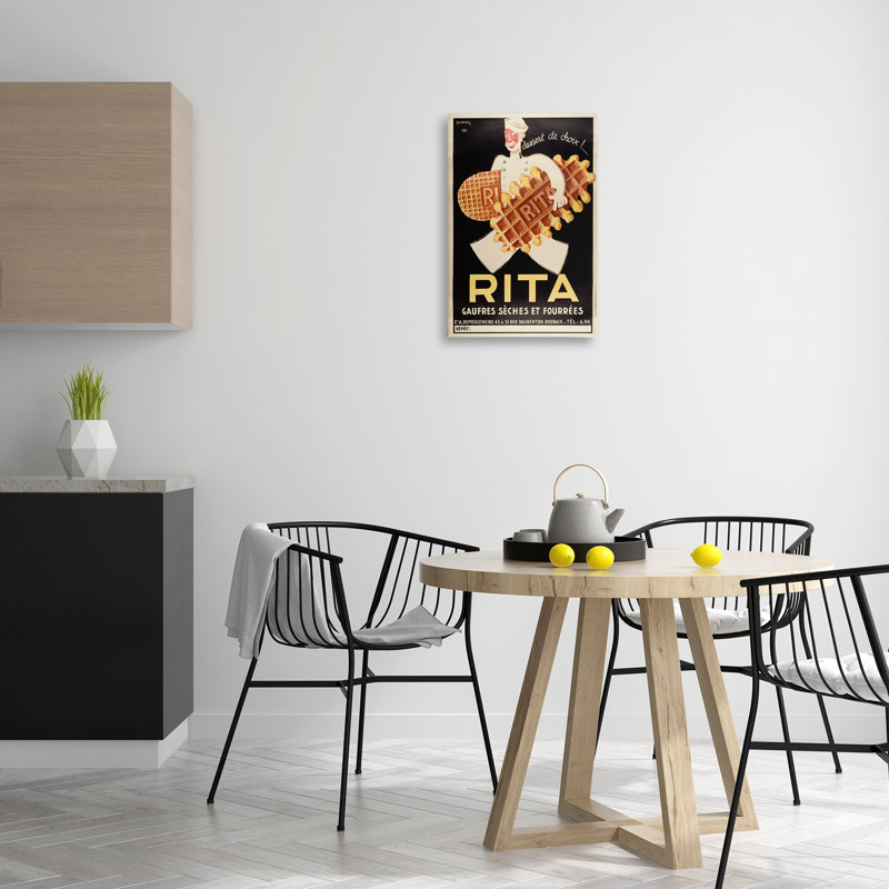 Art antique sur toile, affiche de dessert antique par Marcus Jules, H 24 po x l 16 po