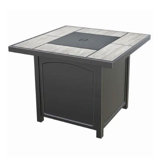 Square Propane Smokeless Fire Pit Table