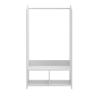 Escobedo 62.5 cm Adjustable Clothes Rack