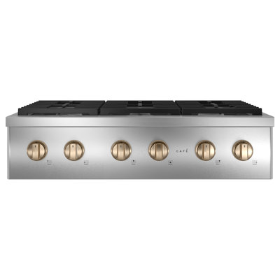 CAFÉ™ 36" Commercial-Style Gas Rangetop with 6 Burners (Natural Gas)
