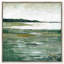 Oliver Gal Gilded Horizons Abstract - Heavy Gel Top Coat Framed Canvas Art-1675101171-1675101183