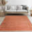 Northome Orange Handmade Wool Rug-26007069