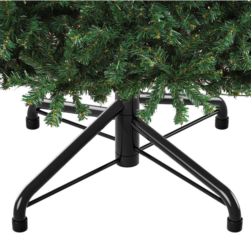 Green Artificial Pine Christmas Tree with Stand, 6 ft