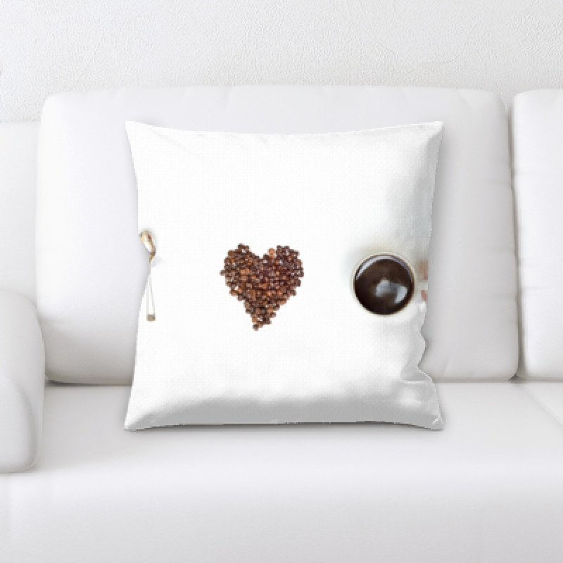 Microsuede Reversible Throw Pillow