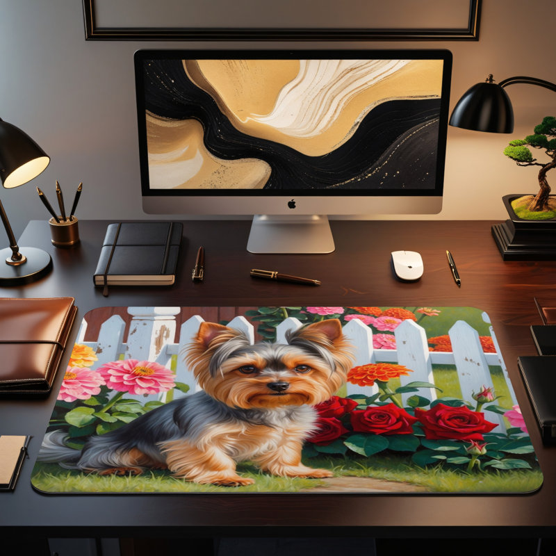 Polyester Desk Pad, 23.6x13.8