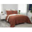 Stone Washed Linen Blend Box Stitch Quilt and Pillow Shams Set-261047284-261047287