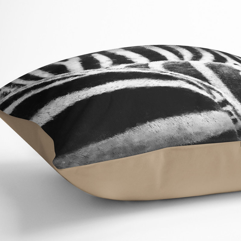 Square Throw Cushion, Stone, 55cm H x 55cm W x 20cm D