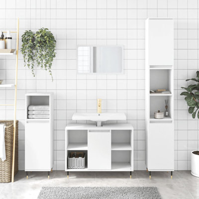 Christeen Bathroom Storage Furniture Set